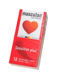 Презервативы Masculan Sensitive plus - 10 шт. - Masculan - купить с доставкой в Новошахтинске