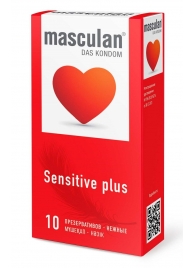 Презервативы Masculan Sensitive plus - 10 шт. - Masculan - купить с доставкой в Новошахтинске