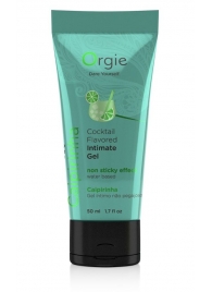 Съедобный интимный гель Orgie Lube Tube Cocktail Caipirinha - 50 мл. - ORGIE - купить с доставкой в Новошахтинске