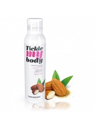 Массажная хрустящая пенка Tickle My Body Sweet Almonds с ароматом миндаля - 150 мл. - Love to Love - купить с доставкой в Новошахтинске