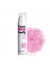 Массажная хрустящая пенка Tickle My Body Cotton Candy с ароматом сладкой ваты - 150 мл. - Love to Love - купить с доставкой в Новошахтинске
