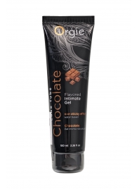 Интимный гель на водной основе Lube Tube Chocolate с шоколадным вкусом - 100 мл. - ORGIE - купить с доставкой в Новошахтинске