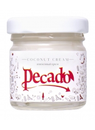 Массажная свеча Сoconut Cream - 35 мл. - Pecado - купить с доставкой в Новошахтинске