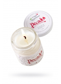 Массажная свеча Tobacco Vanilla - 35 мл. - Pecado - купить с доставкой в Новошахтинске