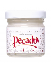 Массажная свеча Tobacco Vanilla - 35 мл. - Pecado - купить с доставкой в Новошахтинске