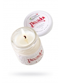 Массажная свеча Brandy   Pear - 35 мл. - Pecado - купить с доставкой в Новошахтинске