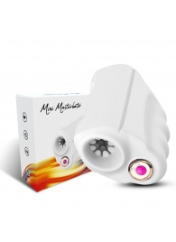 Белый вибромастурбатор Mini Masturbator - Silicone Toys - в Новошахтинске купить с доставкой