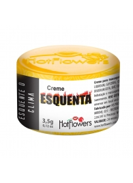 Возбуждающий крем Esquenta с разогревающим эффектом - 3,5 гр. - HotFlowers - купить с доставкой в Новошахтинске