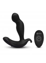 Черный анальный стимулятор с вращением и вибрацией 360 Plug - 13 см. - b-Vibe - в Новошахтинске купить с доставкой