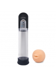 Автоматическая вакуумная помпа-мастурбатор Blowjob Auto Sucker Penis Enlarger Pump - Lux Fetish - в Новошахтинске купить с доставкой