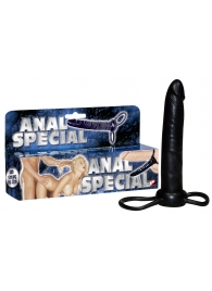 Насадка-фаллоимитатор с двумя кольцами для крепления - 16 см. - Orion - в Новошахтинске купить с доставкой