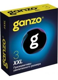 Презервативы увеличенного размера Ganzo XXL - 3 шт. - Ganzo - купить с доставкой в Новошахтинске