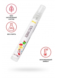 Охлаждающе-возбуждающий оральный спрей «Ледяная страсть» со вкусом мяты и ванили - 10 мл. - ToyFa - купить с доставкой в Новошахтинске