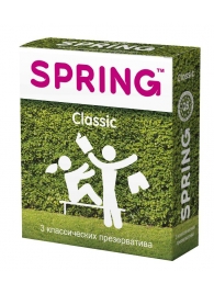 Классические презервативы SPRING CLASSIC - 3 шт. - SPRING - купить с доставкой в Новошахтинске