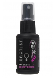 Возбуждающий спрей для женщин Erotist Secret Desire - 30 мл. - Erotist Libido Booster - купить с доставкой в Новошахтинске