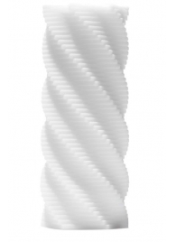 Белый 3D мастурбатор SPIRAL - Tenga - в Новошахтинске купить с доставкой