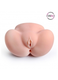 Реалистичный мастурбатор с двумя функциональными отверстиями - Erowoman-Eroman - в Новошахтинске купить с доставкой