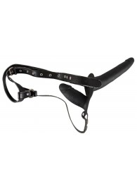 Женский страпон с вагинальной пробкой - 15 см. - Orion - купить с доставкой в Новошахтинске