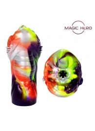 Яркий фантазийный мастурбатор - Bior toys - в Новошахтинске купить с доставкой