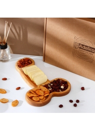 Деревянное блюдо для подачи в форме члена (32,5 х 20 х 1,7 см) - Сима-Ленд - купить с доставкой в Новошахтинске