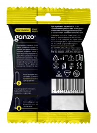 Ультратонкие презервативы Ganzo Ultra thin в мягкой упаковке - 3 шт. - Ganzo - купить с доставкой в Новошахтинске