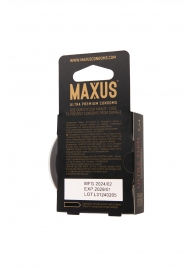 Ультратонкие презервативы MAXUS AIR Ultra Thin - 3 шт. - Maxus - купить с доставкой в Новошахтинске