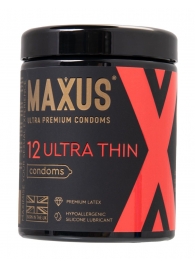 Ультратонкие презервативы MAXUS Ultra Thin - 12 шт. - Maxus - купить с доставкой в Новошахтинске