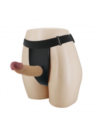 Полый страпон на регулируемых трусиках Houston - 17,5 см. - Baile - купить с доставкой в Новошахтинске