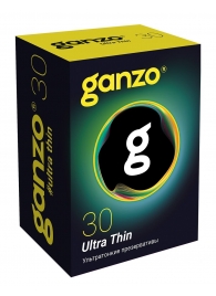 Супертонкие презервативы Ganzo Ultra thin - 30 шт. - Ganzo - купить с доставкой в Новошахтинске