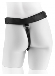 Страпон на виниловых трусиках Strap-on Harness Cock - 17,8 см. - Pipedream - купить с доставкой в Новошахтинске