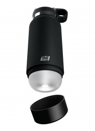 Черный мастурбатор в виде бутылки Fap Flask - Pipedream - в Новошахтинске купить с доставкой