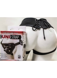 Универсальные трусики Harness UNI strap с корсетом - LOVETOY (А-Полимер) - купить с доставкой в Новошахтинске