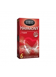 Гладкие презервативы Domino Harmony - 6 шт. - Domino - купить с доставкой в Новошахтинске