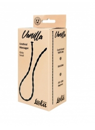 Черный уретральный массажер Glide Small - 30 см. - Lola Games - купить с доставкой в Новошахтинске