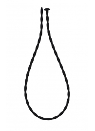 Черный уретральный массажер Glide Small - 30 см. - Lola Games - купить с доставкой в Новошахтинске