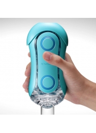 Голубой мастурбатор Tenga Flip ORB Ocean - Tenga - в Новошахтинске купить с доставкой