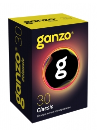 Классические презервативы с обильной смазкой Ganzo Classic - 30 шт. - Ganzo - купить с доставкой в Новошахтинске