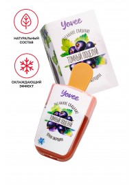 Охлаждающий бальзам для губ «Томный поцелуй» с ароматом черной смородины - 5 мл. - ToyFa - купить с доставкой в Новошахтинске