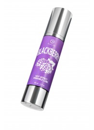 Массажное масло 2-в-1 Blackberry Hot Effect с разогревающим эффектом и вкусом ежевики - 50 мл. - Secret Play - купить с доставкой в Новошахтинске