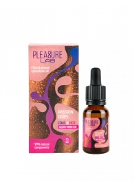 Жидкий вибратор Passion Drips Cold n Hot - 15 мл. - Pleasure Lab - купить с доставкой в Новошахтинске