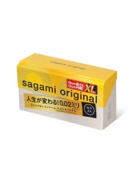 Презервативы увеличенного размера Sagami Original 0.02 XL-size - 12 шт. - Sagami - купить с доставкой в Новошахтинске