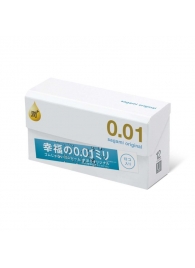 Увлажнённые презервативы Sagami Original 0.01 Extra Lub - 12 шт. - Sagami - купить с доставкой в Новошахтинске