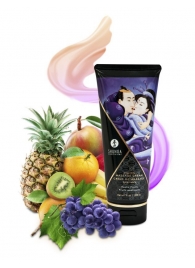 Массажный крем для тела с ароматом экзотических фруктов Exotic fruits - 200 мл. - Shunga - купить с доставкой в Новошахтинске
