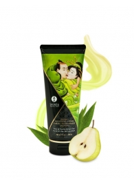 Массажный крем для тела с ароматом груши и зелёного чая Pear   Exotic Green Tea - 200 мл. - Shunga - купить с доставкой в Новошахтинске