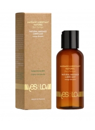 Натуральная массажная смазка Natural Lubricant Orange Blossom - 100 мл. - YESforLOV - купить с доставкой в Новошахтинске