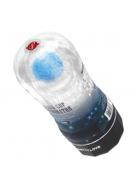 Прозрачный текстурированный мастурбатор Vacuum Cup Masturbator Planet - Baile - в Новошахтинске купить с доставкой