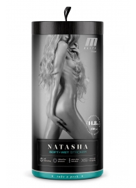Мастурбатор-вагина с вибрацией Soft   Wet Natasha Realistic Beige Masturbator - Blush Novelties - в Новошахтинске купить с доставкой