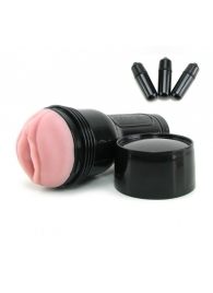 Мастурбатор-вагина Fleshlight - Vibro Pink Lady Touch с вибрацией - Fleshlight - в Новошахтинске купить с доставкой