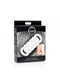 Комплект из 6 прозрачных эрекционных колец Ring Master Custom Ball Stretcher Kit - XR Brands - в Новошахтинске купить с доставкой