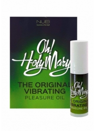 Масло унисекс с эффектом вибрации Oh! Holy Mary - 6 мл. - Nuei cosmetics - купить с доставкой в Новошахтинске